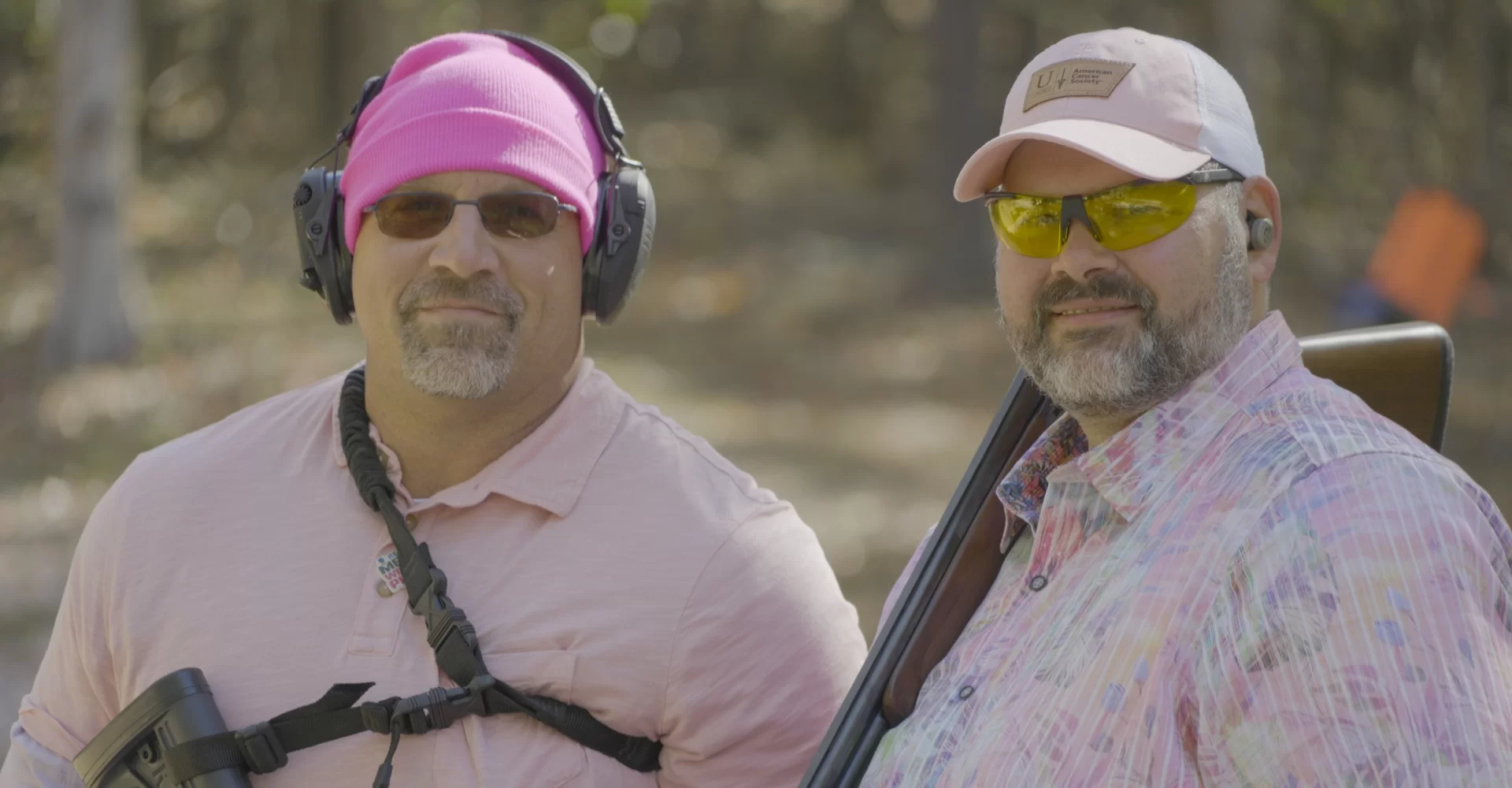 2 people from past Clays 4 Kids event