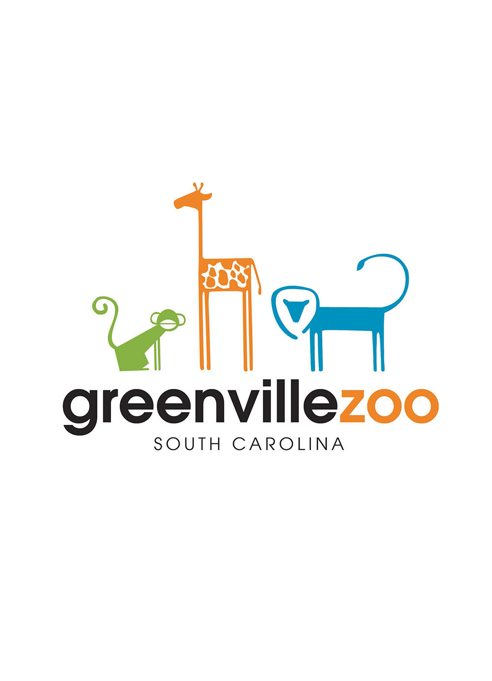 Логотип зоопарка. Животные для логотипа зоопарка. Текстовый логотип для зоопарка.
