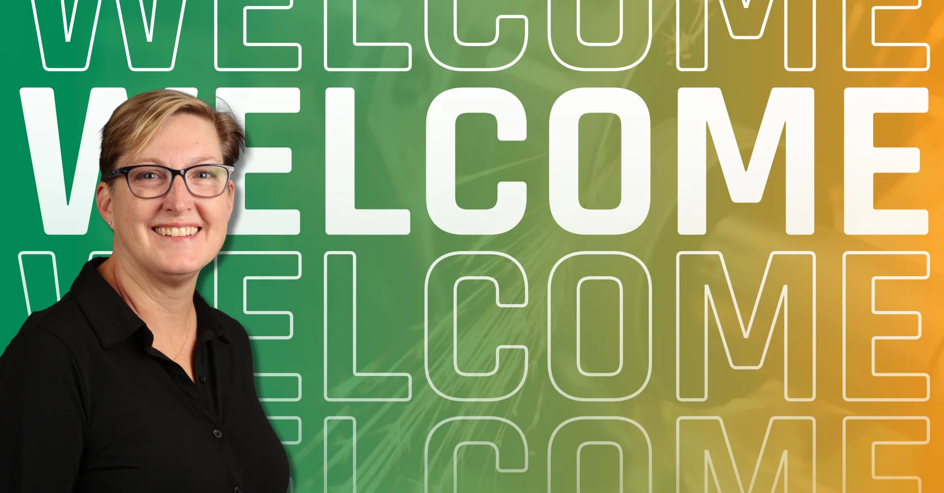 welcome banner for rob w