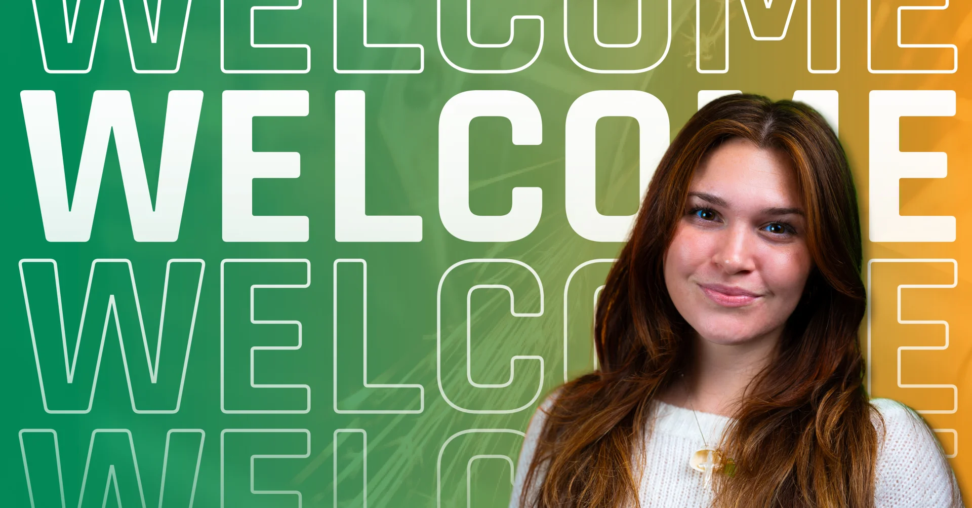 welcome banner for rob w