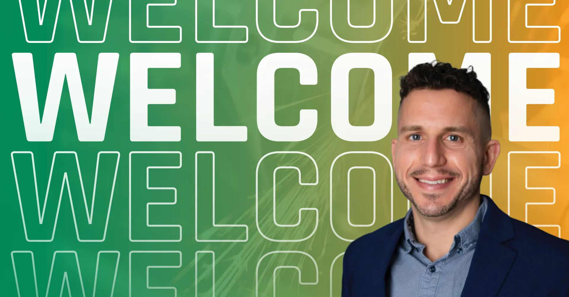 welcome banner for rob w