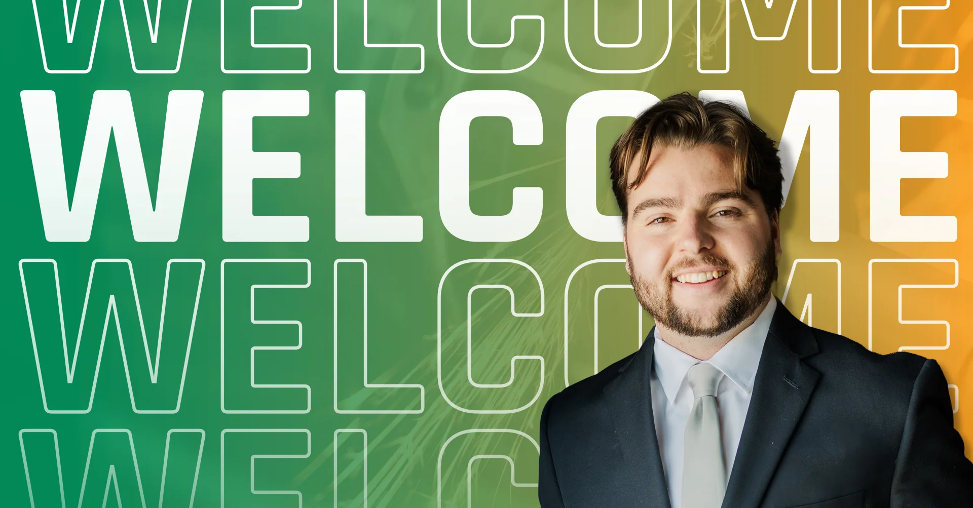 welcome banner for rob w