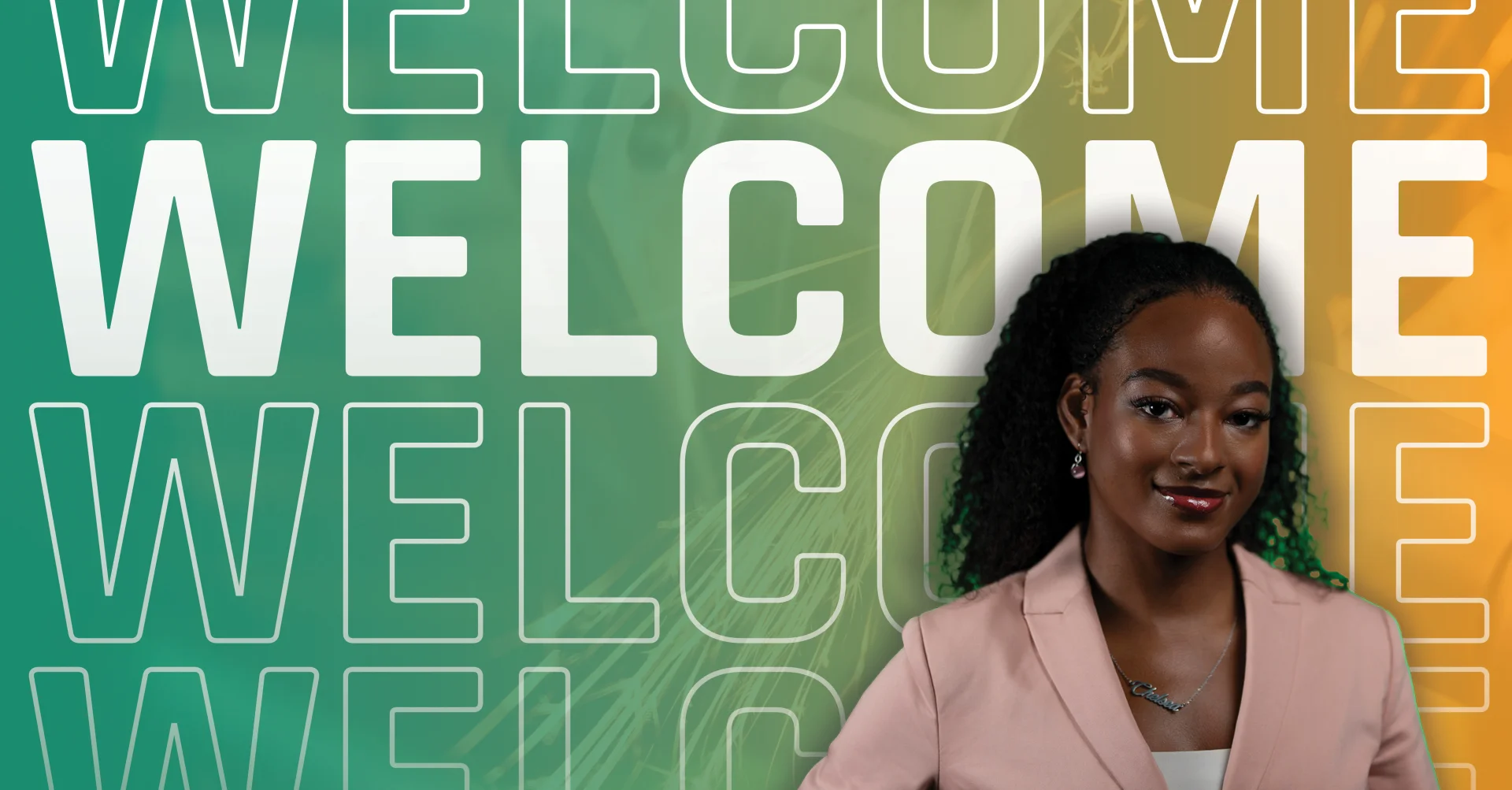 welcome banner for rob w