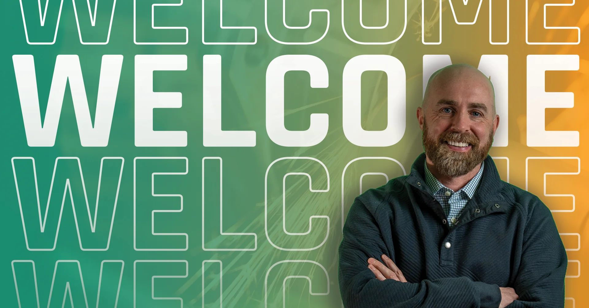 welcome banner for rob w